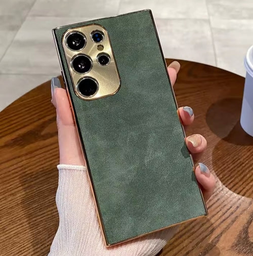 Varu Luxury Alcantara Suede Case for Samsung & iPhone
